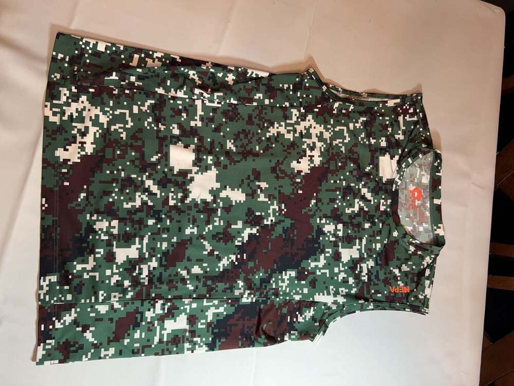 NEPA Digital Camouflage Athletic Sleeveless Performance Tank Top